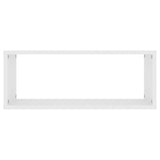 Wall Cube Shelf 6 pcs White 60x15x23 cm Engineered Wood 807135
