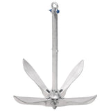 Folding Anchor Silver 12 kg Hot Dip Galvanized Cast Iron 94274