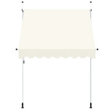 143694 Manual Retractable Awning 200 cm Cream