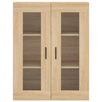 Highboard Sonoma Oak 69.5x34x180 cm Engineered Wood 3198676