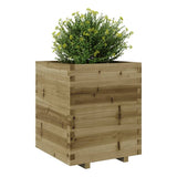 ZNTS Garden Planter 60x60x72.5 cm Impregnated Wood Pine 3282583