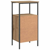 Bedside Cabinets 2 pcs Artisan Oak 41x31x80 cm Engineered Wood 857249