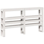 Bed Frame without Mattress White 120x190 cm Small Double Solid Wood Pine 3305789