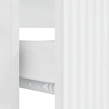 Bathroom Sink Cabinet HOORN High Gloss White 82 x 41x 56 cm 897239