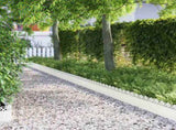 Lawn Edgings 10 pcs White 103 x 0.05 x 22 cm Steel 874768