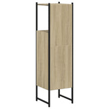 Bathroom Cabinet Sonoma Oak 33x33x120.5 cm Engineered Wood 842467