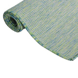 Outdoor Flatweave Rug 200x280 cm Turquoise 340805