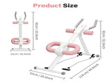 Ab Machine Abdominal Exercise Cruncher Trainer Body Shaper Gym Equipment Trainer 70149314