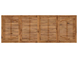 Garden Dinner Table Natural 180 x 88.5 x 75 cm 901253