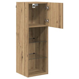 Wall-mounted TV Cabinets 2 pcs Artisan Oak 30.5 x 30 x 90 cm 882951