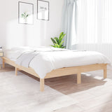 820536 Bed Frame without Mattress 120x200 cm Solid Wood