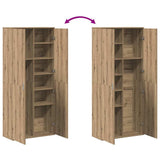 Highboard Artisan oak 80 x 35 x 180 cm Engineered wood 3365562
