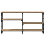 Console Table Artisan Oak 150 x 29 x 76.5 cm Engineered Wood 882797