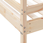 Bunk Bed without Mattress 80x200/120x200 cm Solid Wood 3207161