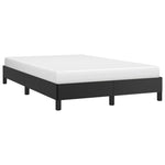 Bed Frame without Mattress Black 120x190 cm Small Double Faux Leather 379496