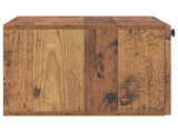 Wall-Mounted TV Cabinet Wall-mounted Old Wood 59.5 x 41 x 30 cm 898003