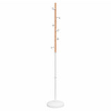 Coat Stand White 177 cm Powder-coated Iron 377086