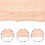 Wall Shelf 40x40x cm Untreated Solid Wood Oak 363511
