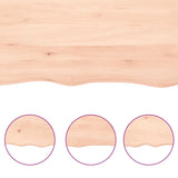 Table Top 140x60x cm Untreated Solid Wood Oak 3156319