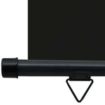 Balcony Side Awning 65x250 cm Black 48400