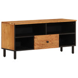 TV Cabinet 100x33x46 cm Solid Wood Acacia 356871
