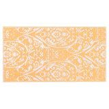 Outdoor Carpet ARAKIL Orange and White 160x230 cm PP 310462