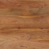 Dining Table Solid Acacia Wood and Steel 120x60x76 cm 246295