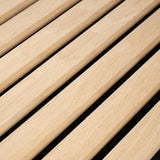 ZNTS WallArt Aku Acoustic Wall Panels Light Oak 4 pcs 447596