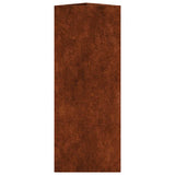 Garden Planter 30x26x75 cm Corten Steel 824545