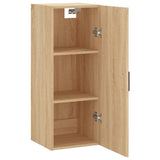 Wall Mounted Cabinet Sonoma Oak 34.5x34x90 cm 828863