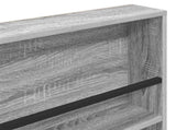 Magazine Rack 2 pcs Grey Sonoma 80 x 12 x 70 cm Engineered Wood 890847