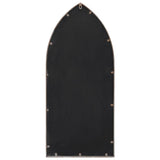 Garden Mirror Sand 100x45 cm Iron for Outdoor Use 318353