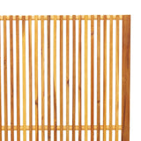 Privacy Screen Indoor/Outdoor 180.5 cm Solid Acacia Wood 4108064