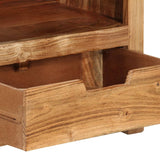 TV Cabinet 88x35x40 cm Solid Wood Acacia 338433
