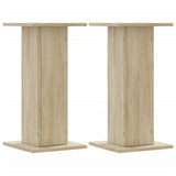 Speaker Stands 2 pcs Sonoma Oak 30x30x60 cm Engineered Wood 852656