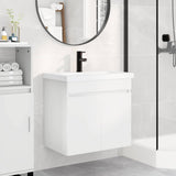 Bathroom Vanity Unit with Tap White 61 x 40 x 74.5 cm 889537