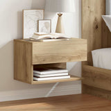 Wall-mounted Bedside Cabinets 2 pcs Artisian Oak 856823