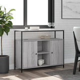 Sideboard Grey Sonoma 100x35x80 cm Engineered Wood 835502
