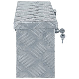 ZNTS Aluminium Box 48.5x14x20 cm Silver 142935