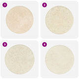Table Top Cream Marble 60 x 2.5 cm Durable Table Top Circular 149195