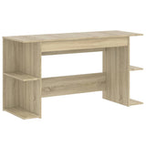Desk Sonoma Oak 140x50x75 cm Engineered Wood 840550