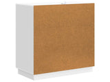 Sideboard High Gloss White 66 x 34.5 x 87 cm Engineered Wood 895319