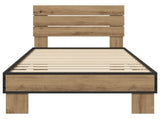 Bed Frame with Headboard Artisan Oak 80 x 200 cm 8009094