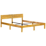 Bed Frame without Mattress Solid Mango Wood 180 cm 288433