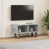 TV Stand Concrete Grey 68.5 x 35 x 35 cm Engineered Wood 891043