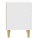 Bedside Table 2 pcs High Gloss White 43 x 34.5 x 48 cm 894994