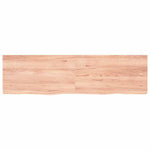 Bathroom Countertop Light Brown 180x50xcm Treated Solid Wood 3156165