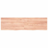 Bathroom Countertop Light Brown 180x50xcm Treated Solid Wood 3156165