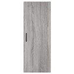 Highboard Grey Sonoma 34.5x34x180 cm Engineered Wood 3198935