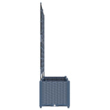 Garden Planter 2 pcs Grey 80 x 40 x 143 cm PP 42002861